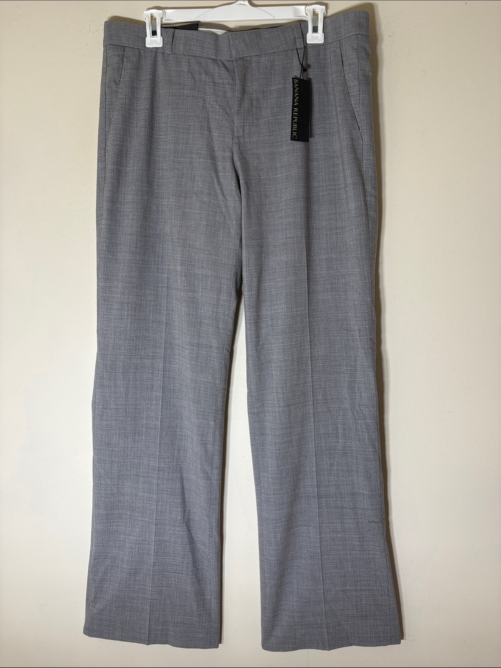 Banana Republic Wool Logan Straight Leg Dress Pants. 12R. NWT.